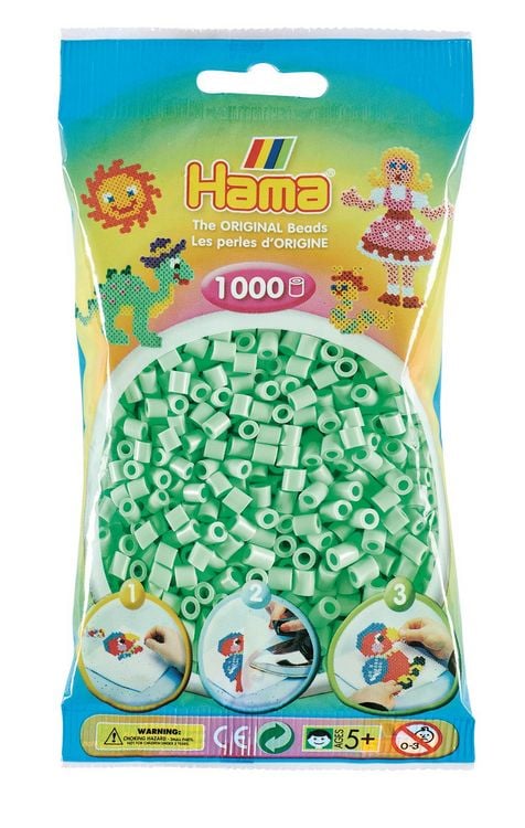 Produktbild: HAMA Perlen, Pastell-Mint, 1000 Perlen