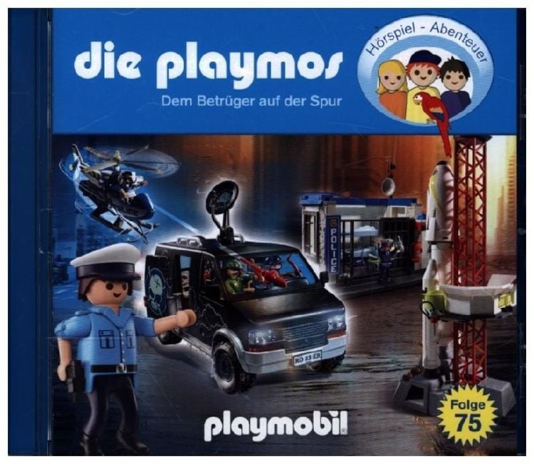 Produktbild: Die Playmos - Das Original Playmobil Hörspiel, Folge 75: Dem Betrüger auf der Spur