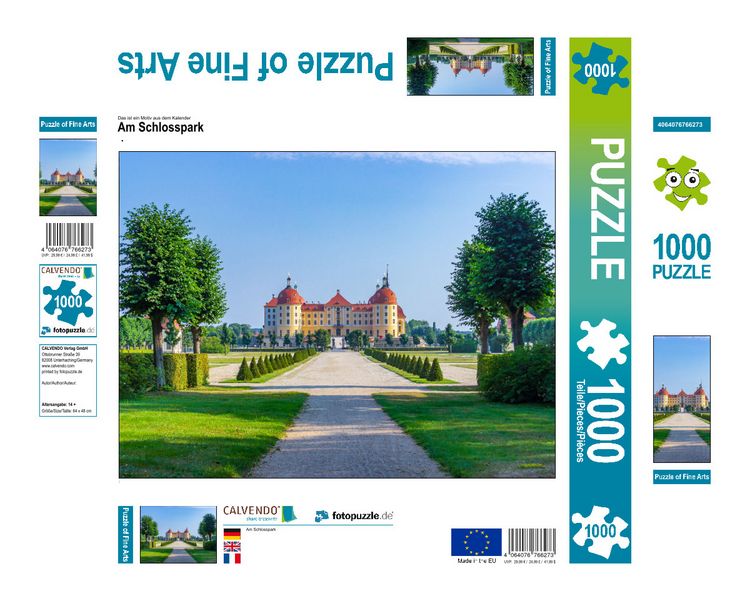 Produktbild: CALVENDO Puzzle Am Schlosspark | 1000 Teile Lege-Gr&ouml;&szlig;e 64x48cm Foto-Puzzle f&uuml;r gl&uuml;ckliche Stunden