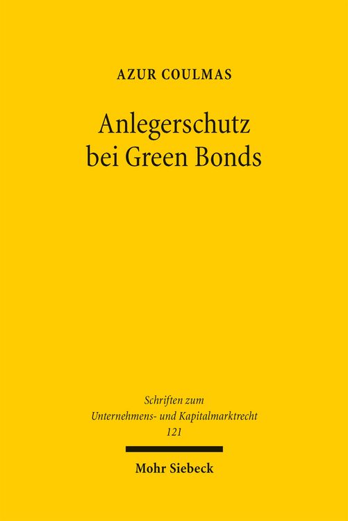 Produktbild: Anlegerschutz bei Green Bonds