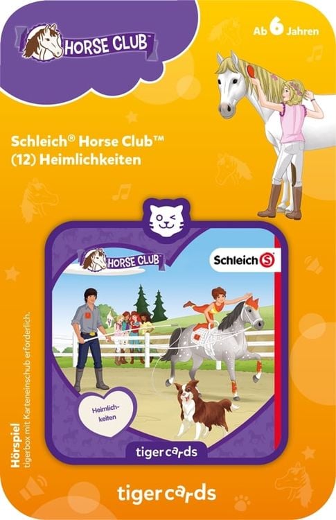 Produktbild: Tiger Media - Tigercards - Schleich Horse Club - Heimlichkeiten