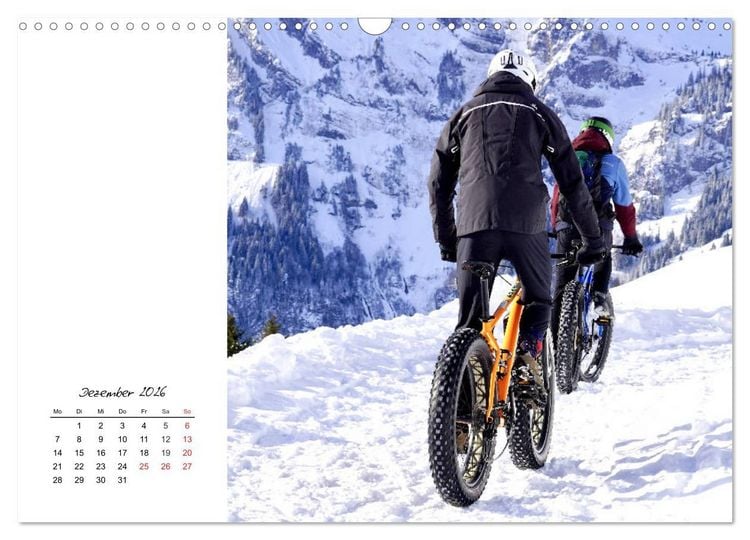 Produktbild: Fahrradtour. Radle dich frei und gesund! (Wandkalender 2026 DIN A3 quer), CALVENDO Monatskalender