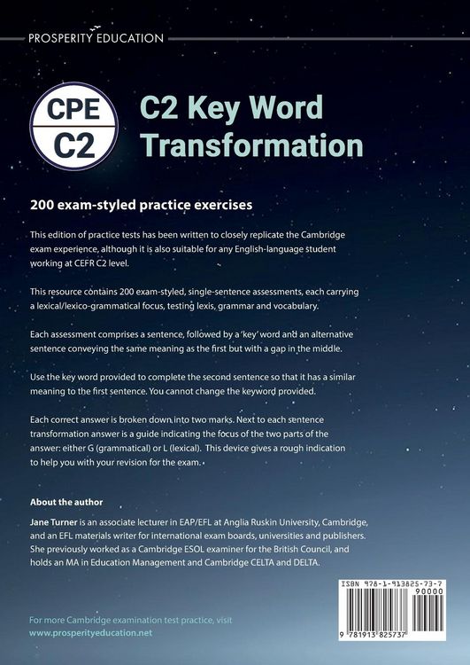 Produktbild: C2 Key Word Transformation