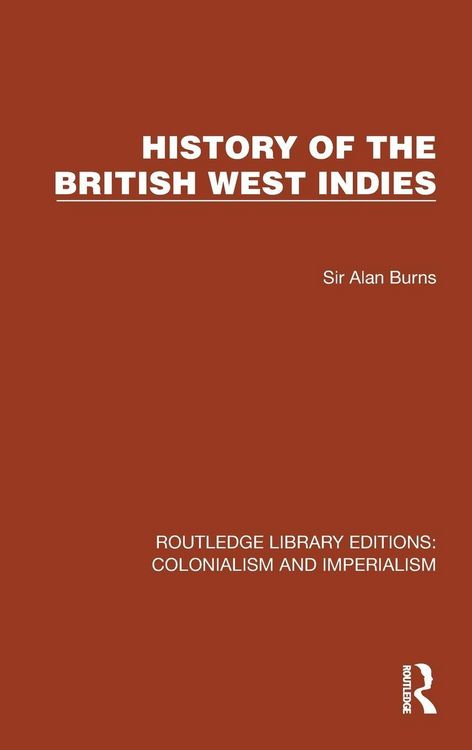 Produktbild: History of the British West Indies