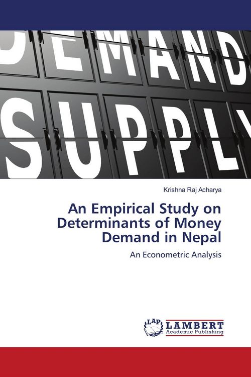 Produktbild: An Empirical Study on Determinants of Money Demand in Nepal
