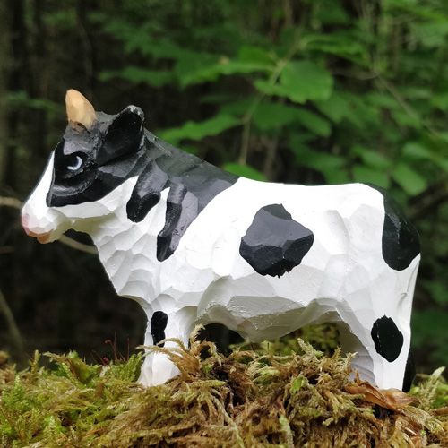 Produktbild: Wudimals A040616 - Stier, Bull, handgeschnitzt aus Holz