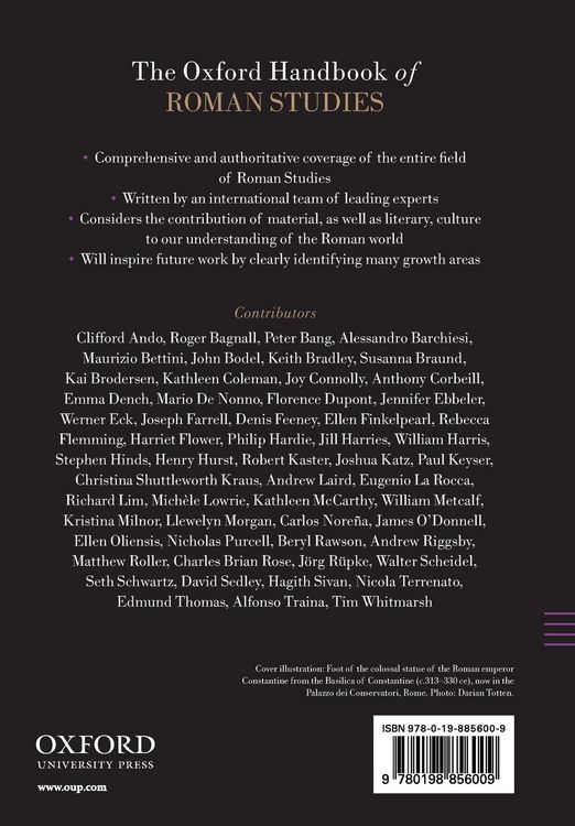 Produktbild: The Oxford Handbook of Roman Studies