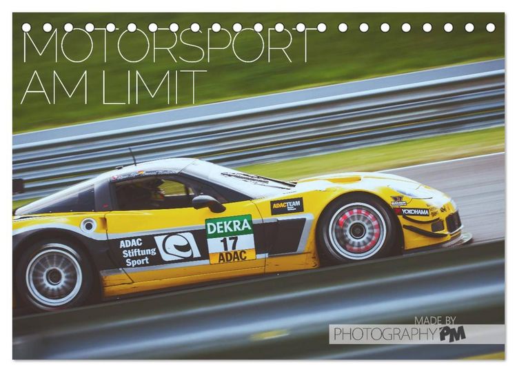 Produktbild: Motorsport am Limit 2026 (Tischkalender 2026 DIN A5 quer), CALVENDO Monatskalender