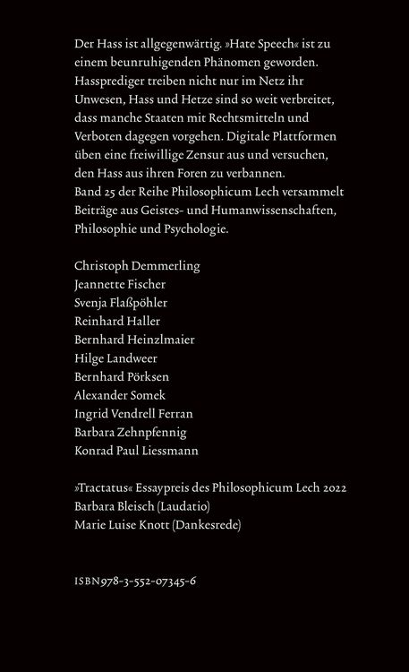 Produktbild: Der Hass