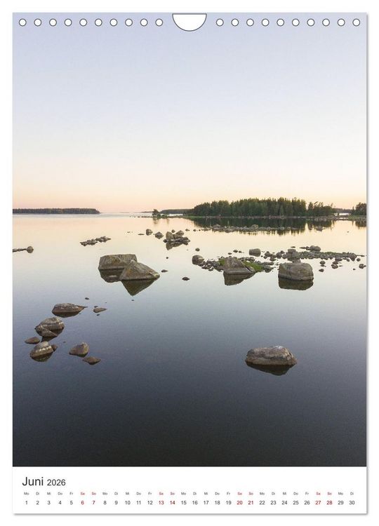 Produktbild: Finnland - Ein faszinierendes Land im Norden. (Wandkalender 2026 DIN A4 hoch), CALVENDO Monatskalender