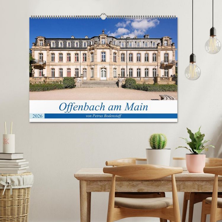 Produktbild: Offenbach am Main von Petrus Bodenstaff (Wandkalender 2026 DIN A2 quer), CALVENDO Monatskalender