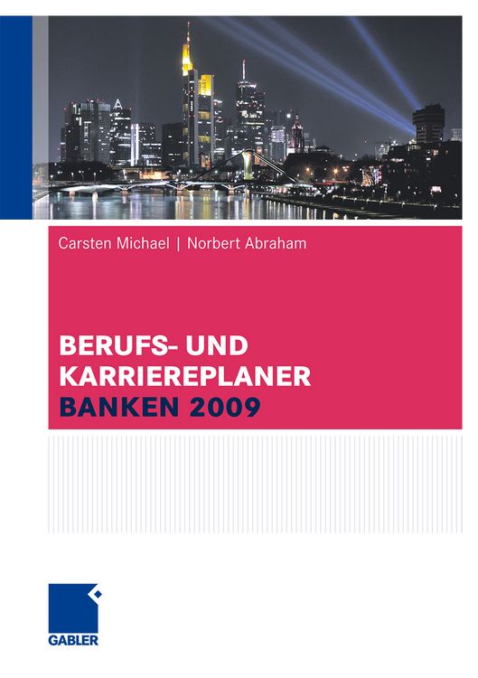 Produktbild: Berufs- und Karriereplaner Banken 2009