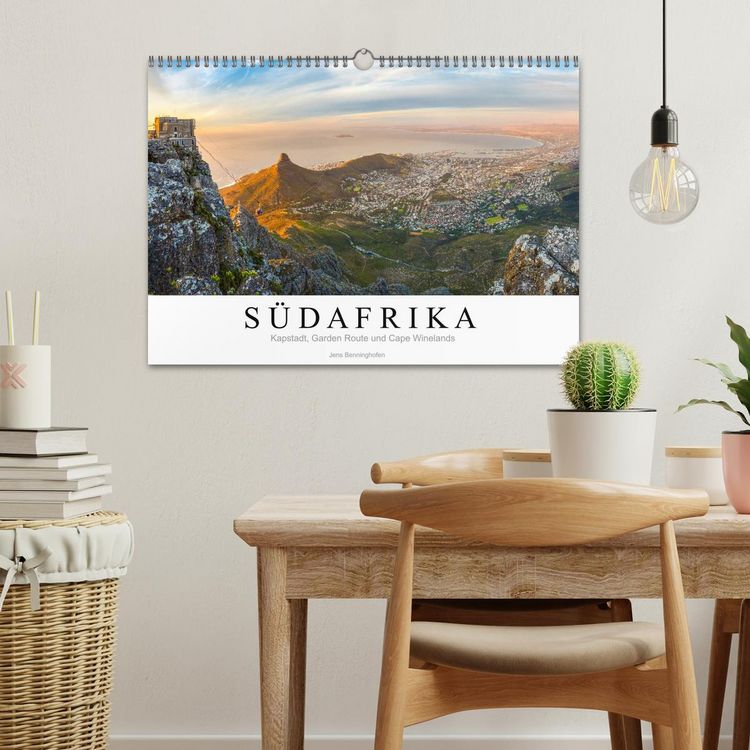 Produktbild: S&uuml;dafrika: Kapstadt, Garden Route und Cape Winelands (Wandkalender 2026 DIN A3 quer), CALVENDO Monatskalender