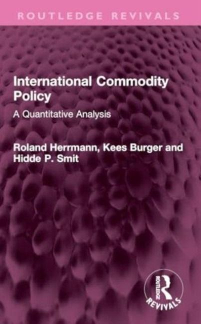 Produktbild: International Commodity Policy