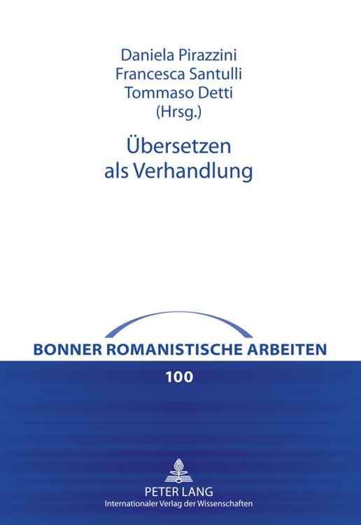 Bild vom Artikel Übersetzen als Verhandlung vom Autor Tommaso Detti