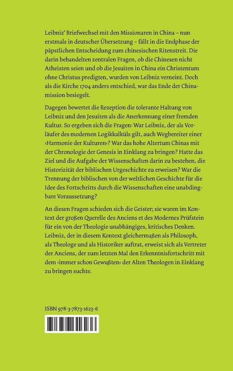 Produktbild: Der Briefwechsel mit den Jesuiten in China (1689&ndash;1714)