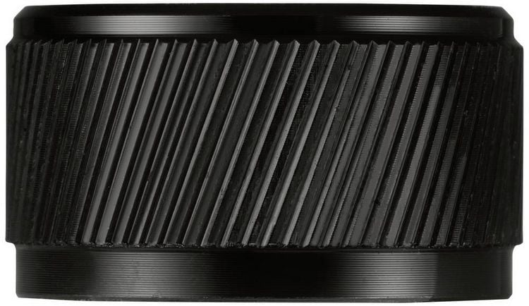 Produktbild: TRU COMPONENTS TC-11613816 Drehknopf mit Knopfmarkierung Schwarz (&Oslash; x H) 30 mm x 17 mm Aluminium 1 St.