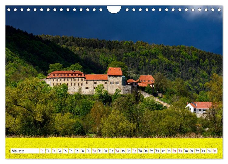 Produktbild: Werra Burgen Steig (Wandkalender 2026 DIN A4 quer), CALVENDO Monatskalender