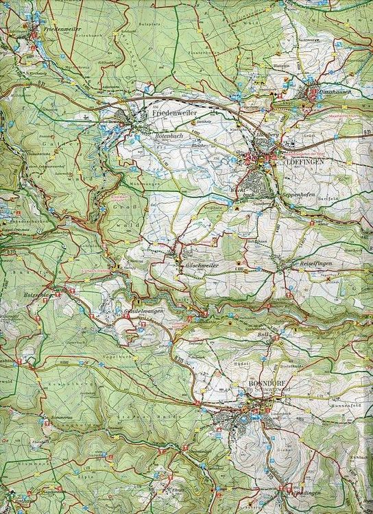 Produktbild: LGL BW 50 000 Freizeit Waldshut-Tiengen / Schluchsee