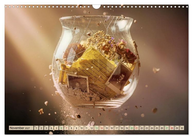 Produktbild: Die Vergangenheit loslassen (Wandkalender 2027 DIN A3 quer), CALVENDO Monatskalender