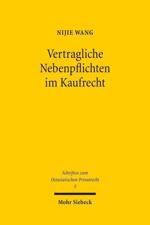 Produktbild: Vertragliche Nebenpflichten im Kaufrecht