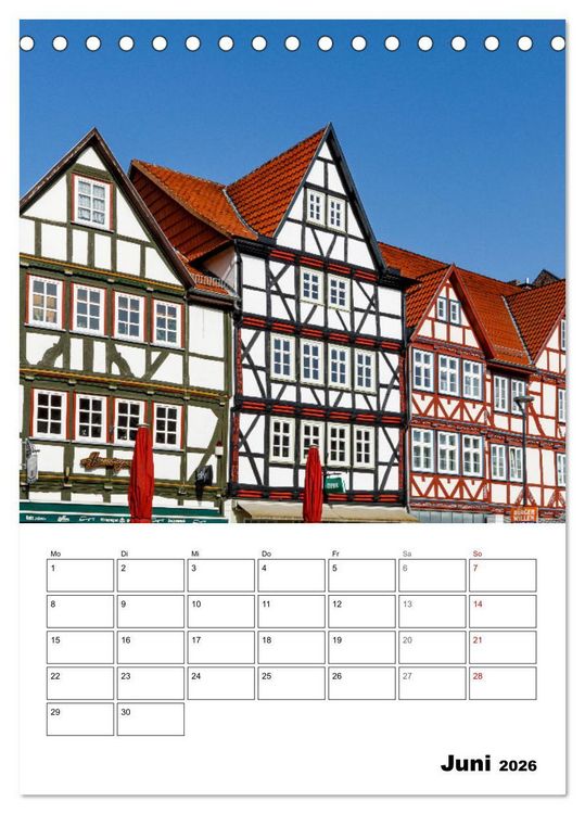 Produktbild: Mein Eschwege (Tischkalender 2026 DIN A5 hoch), CALVENDO Monatskalender