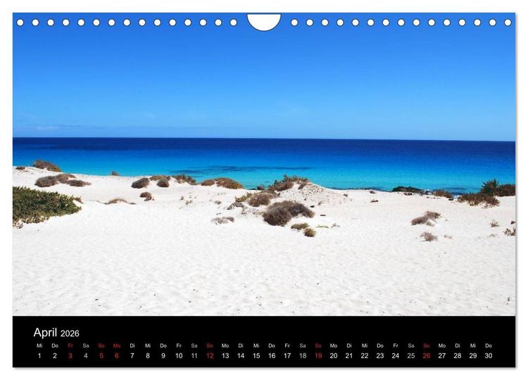 Produktbild: Fuerteventura (Wandkalender 2026 DIN A4 quer), CALVENDO Monatskalender