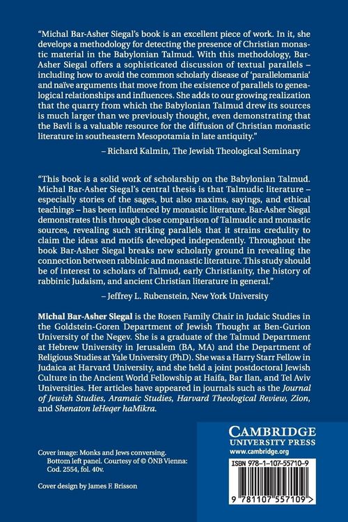 Produktbild: Early Christian Monastic Literature and the Babylonian Talmud
