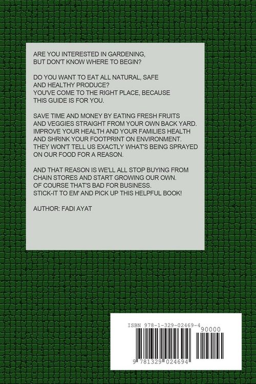 Produktbild: Organic Gardening Beginner's Handbook