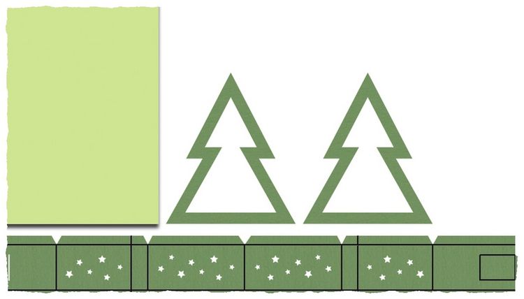 Produktbild: URSUS Dekorationsartikel Bastelset O Tannenbaum