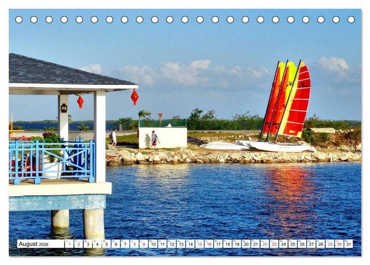 Produktbild: Lust auf Meer - Wasserfreuden in Kuba (Tischkalender 2026 DIN A5 quer), CALVENDO Monatskalender