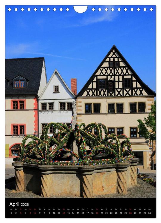 Produktbild: P&ouml;&szlig;neck - meine Stadt (Wandkalender 2026 DIN A4 hoch), CALVENDO Monatskalender
