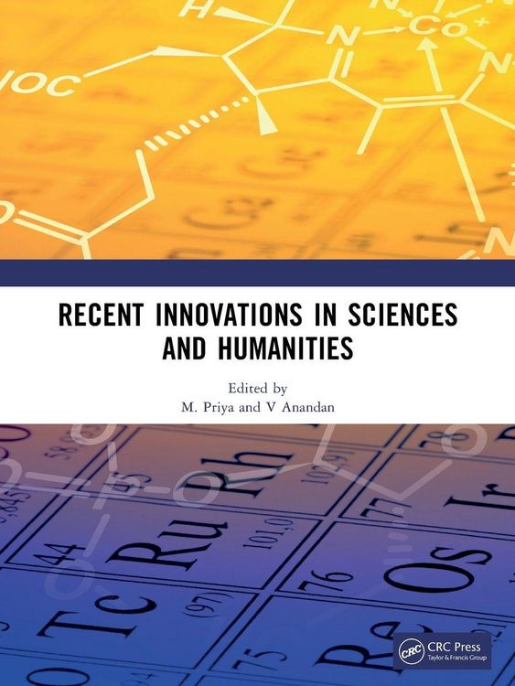 Produktbild: Recent Innovations in Sciences and Humanities