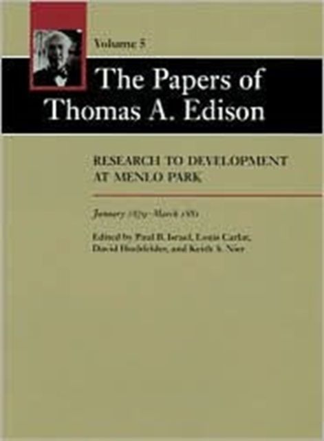 Produktbild: The Papers of Thomas A. Edison