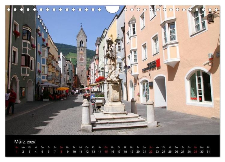 Produktbild: S&uuml;dtirol, die Perle Italiens (Wandkalender 2026 DIN A4 quer), CALVENDO Monatskalender