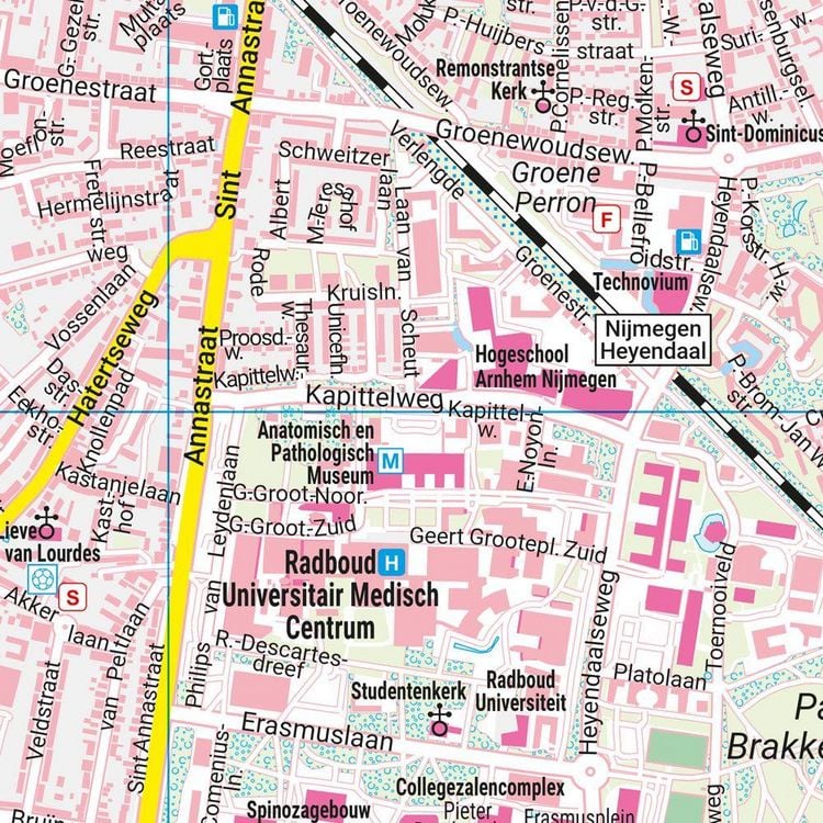 Produktbild: Freytag & berndt Stadtplan Nijmegen 1:20.000