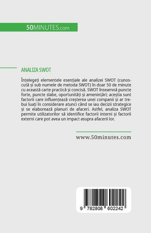 Produktbild: Analiza SWOT