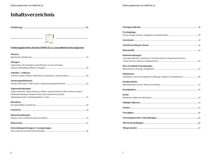 Produktbild: Die DMSO & Co. Buchreihe