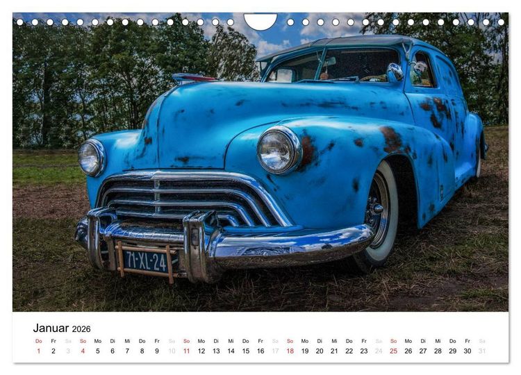 Produktbild: Custom Cars - M&auml;nnertr&auml;ume werden wahr (Wandkalender 2026 DIN A4 quer), CALVENDO Monatskalender
