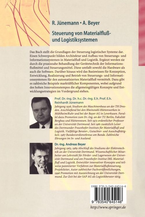 Produktbild: Steuerung von Materialflu&szlig;- und Logistiksystemen