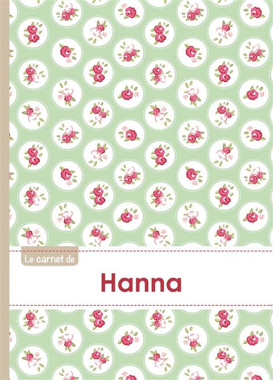 Produktbild: Le carnet de hanna lignes, 96p,