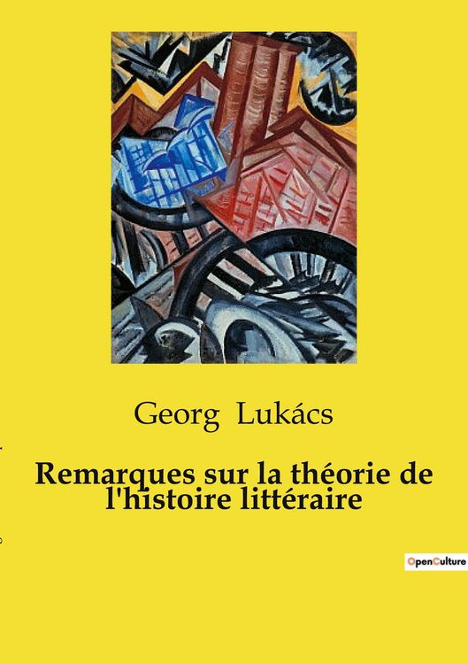 Produktbild: Remarques sur la th&eacute;orie de l'histoire litt&eacute;raire