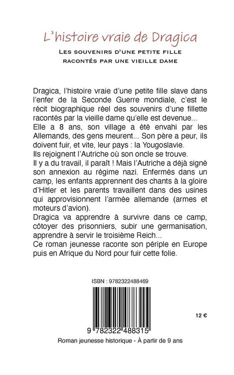 Produktbild: L'histoire vraie de Dragica