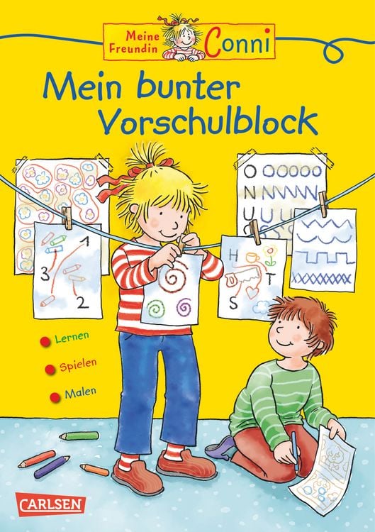 Produktbild: Conni Gelbe Reihe (Besch&auml;ftigungsbuch): Mein bunter Vorschulblock