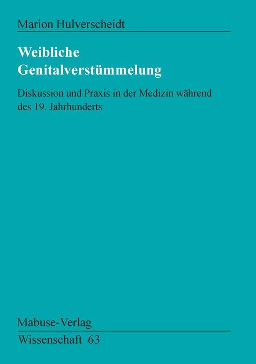 Produktbild: Weibliche Genitalverst&uuml;mmelung