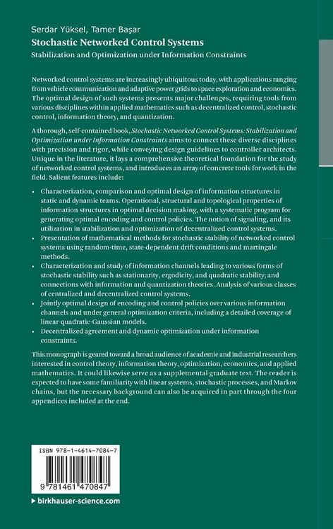 Produktbild: Stochastic Networked Control Systems