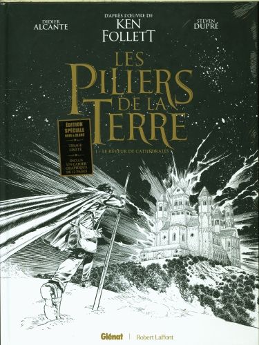 Produktbild: Les piliers de la terre : &eacute;dition sp&eacute;ciale noir % blanc tirage limit&eacute;