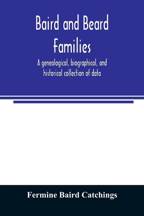 Produktbild: Baird and Beard families