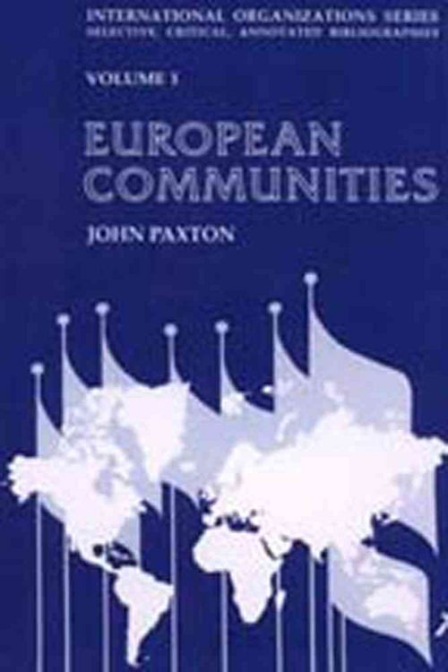 Produktbild: Paxton, J: European Communities