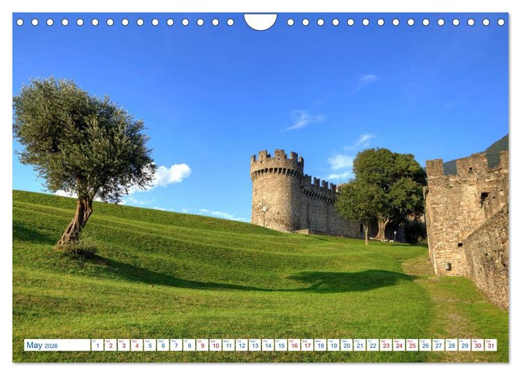 Produktbild: Switzerland (Wall Calendar 2026 DIN A4 landscape), CALVENDO 12 Month Wall Calendar